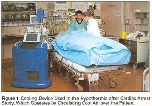 Cooling Device used in Hypothermina after Cardiac Arest Study. Cooling Device used in Hypothermina after Cardiac Arest Study.